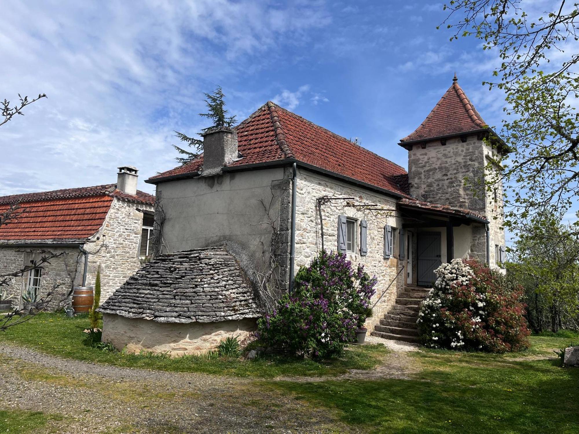 Chambres D'Hotes Pech Blanc Calvignac Exterior photo