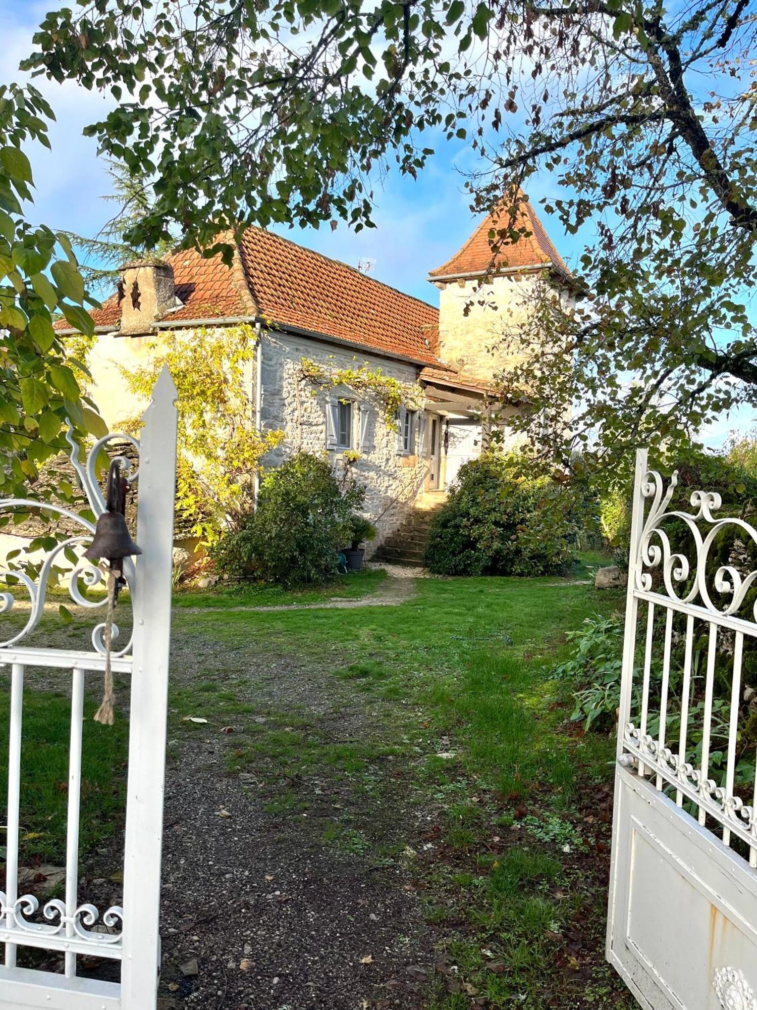 Chambres D'Hotes Pech Blanc Calvignac Exterior photo
